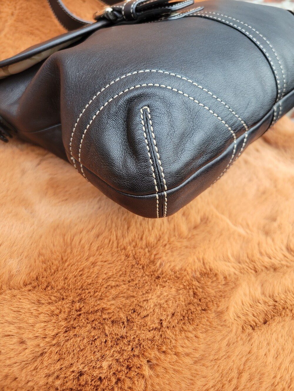 Vintage Y2K Coach Soho Flap Crossbody/Shoulder Bag - Picture 12 of 15